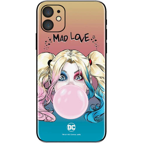 DC Comics Harley Quinn Mad Love iPhone 11 Skin
